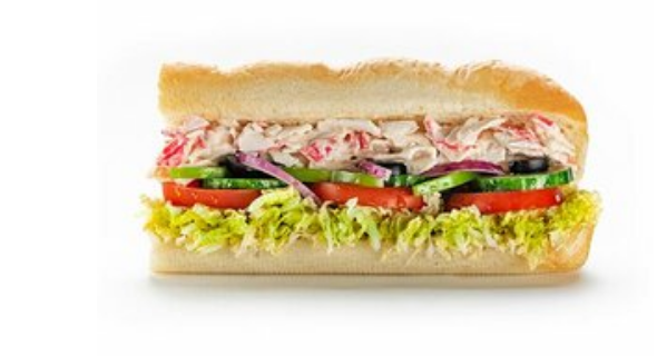 Сэндвич с морепродуктами 15 см