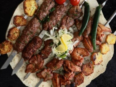 Шашлычное ассорти + грибы