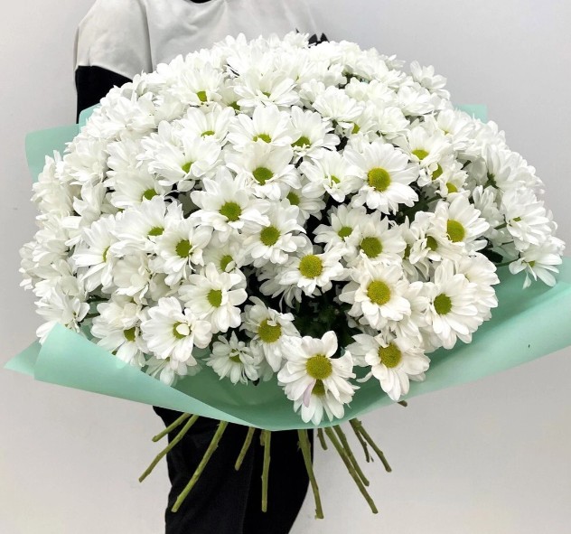 Букет из 51 Хризантем