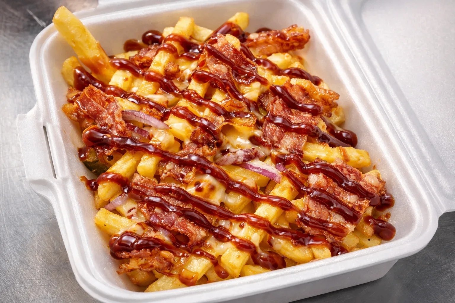 Фри-бокс с беконом