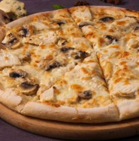Пицца Курица и грибы 33 см