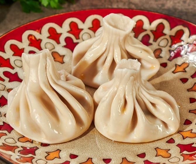 Хинкали с говядиной (3 шт)