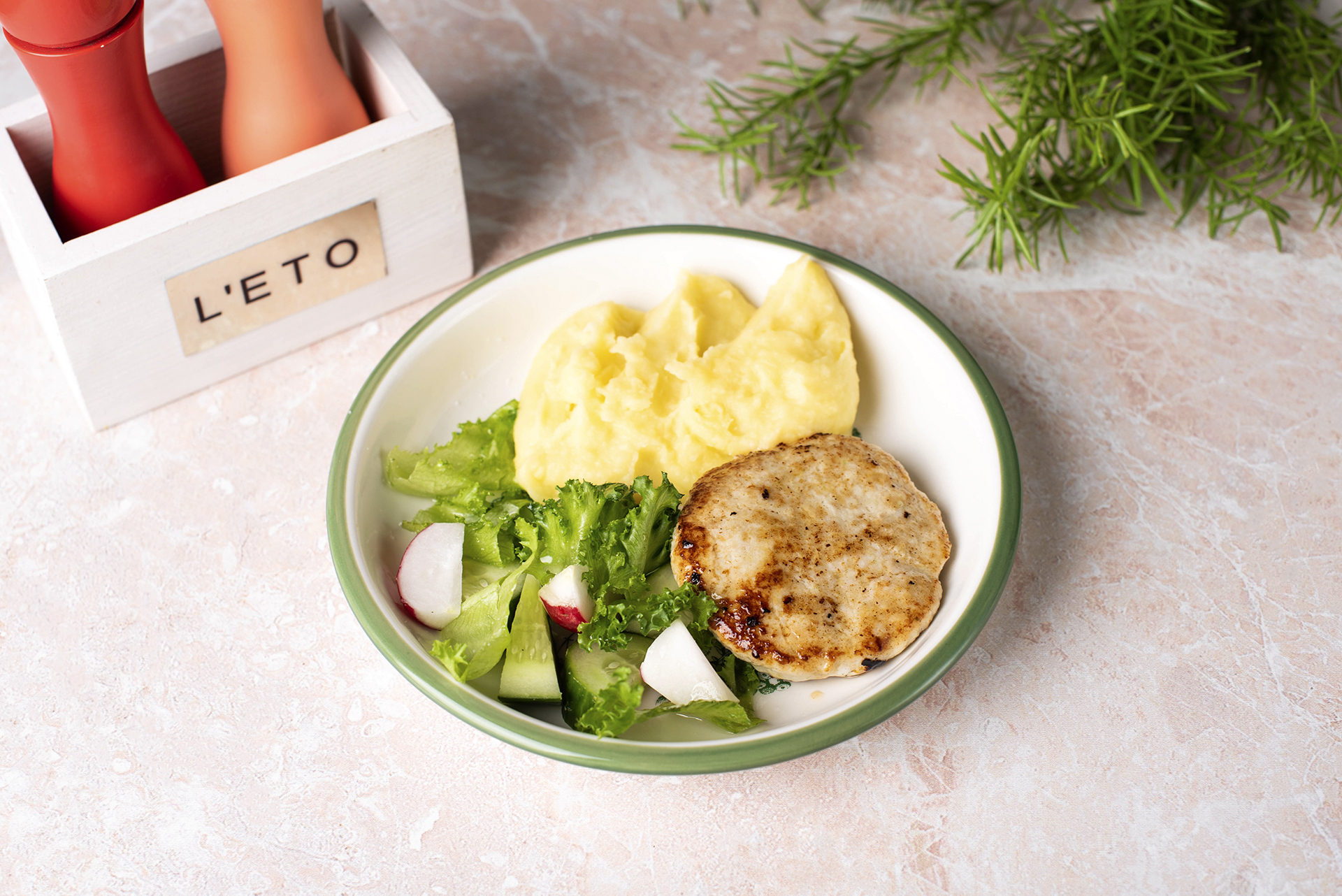 Детская котлетка из индейки