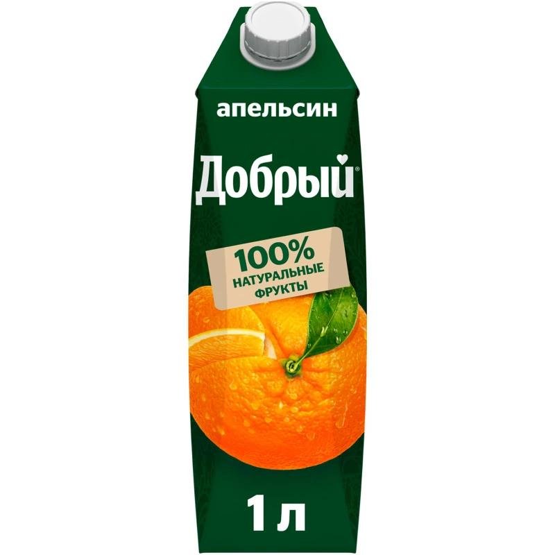 Сок Добрый Апельсин 1л.