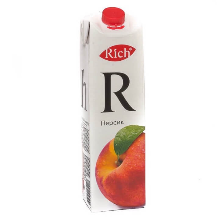 Сок Rich Персик 1л