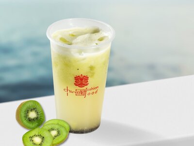 Холодный фруктовый чай с киви