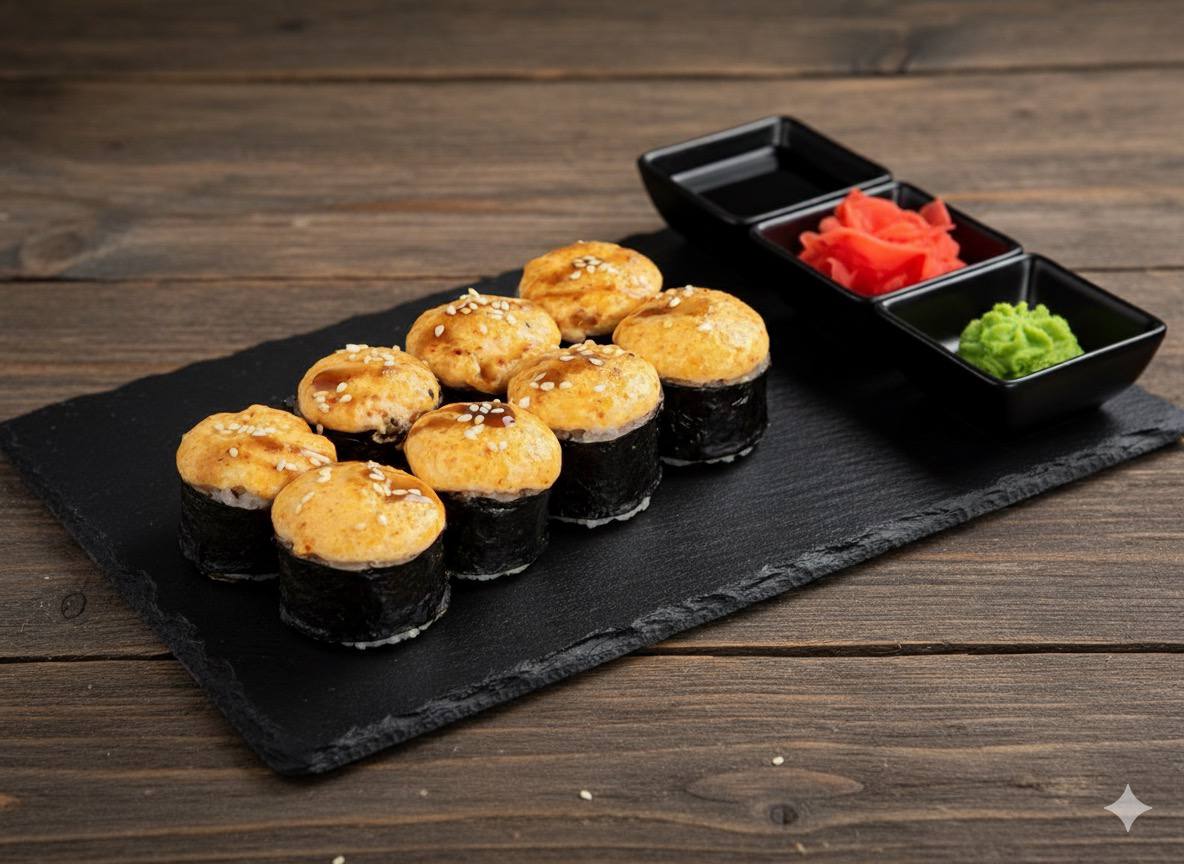 Запеченный мини краб