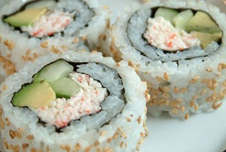 Калифорния с кунжутом