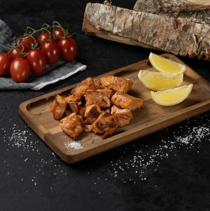 Шашлык из лосося