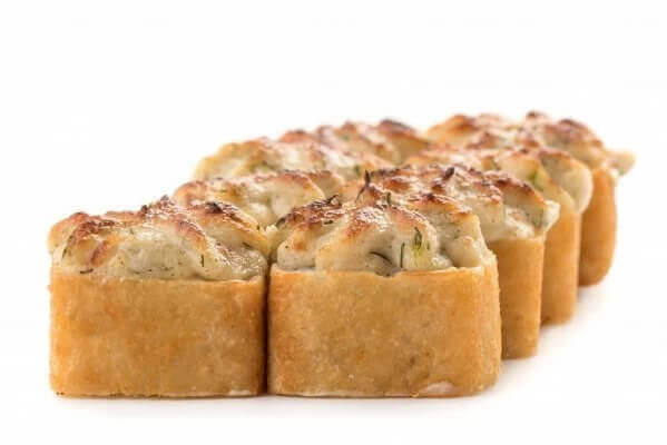 Запеченная темпура с курицей