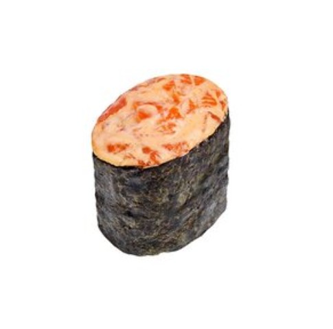 Нигири с лососем острый