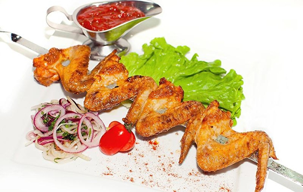 Шашлык из куриных крылышек