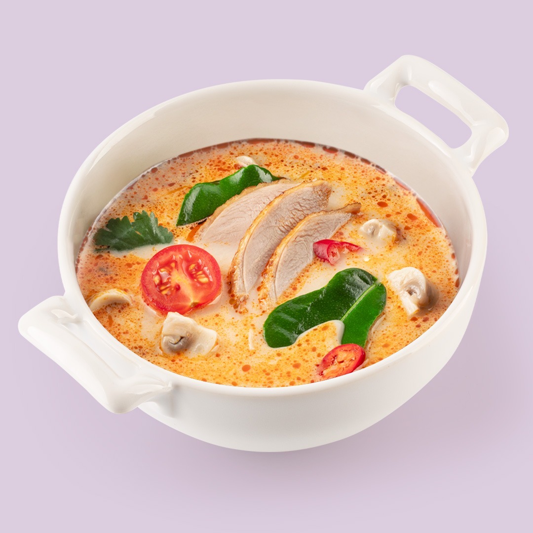 Суп Том Ям с уткой