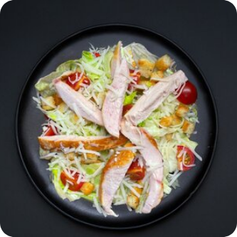 Цезарь с курицей