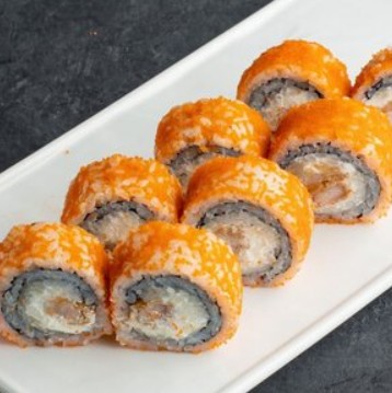 Брутальный ролл Ницца запеченный