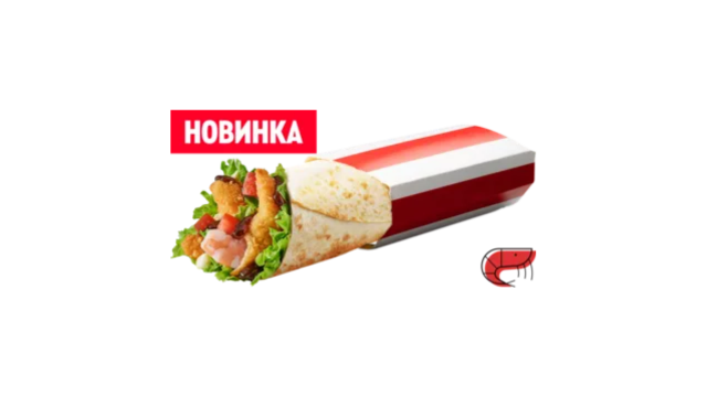 Терияки Ролл с креветками
