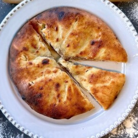 Кубдари. Пирог с мясом
