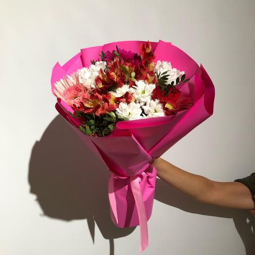 Малиновый букет