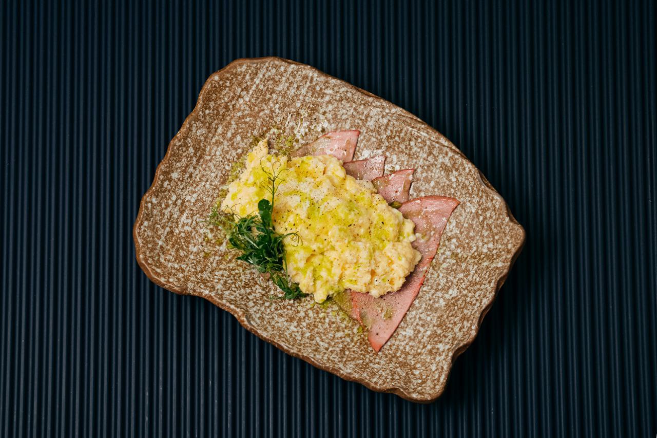 Скрэмбл, мортаделла