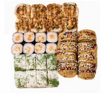 Сет с жаренной рыбкой