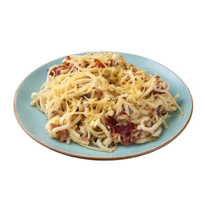 Фунчоза Бекон с грибами