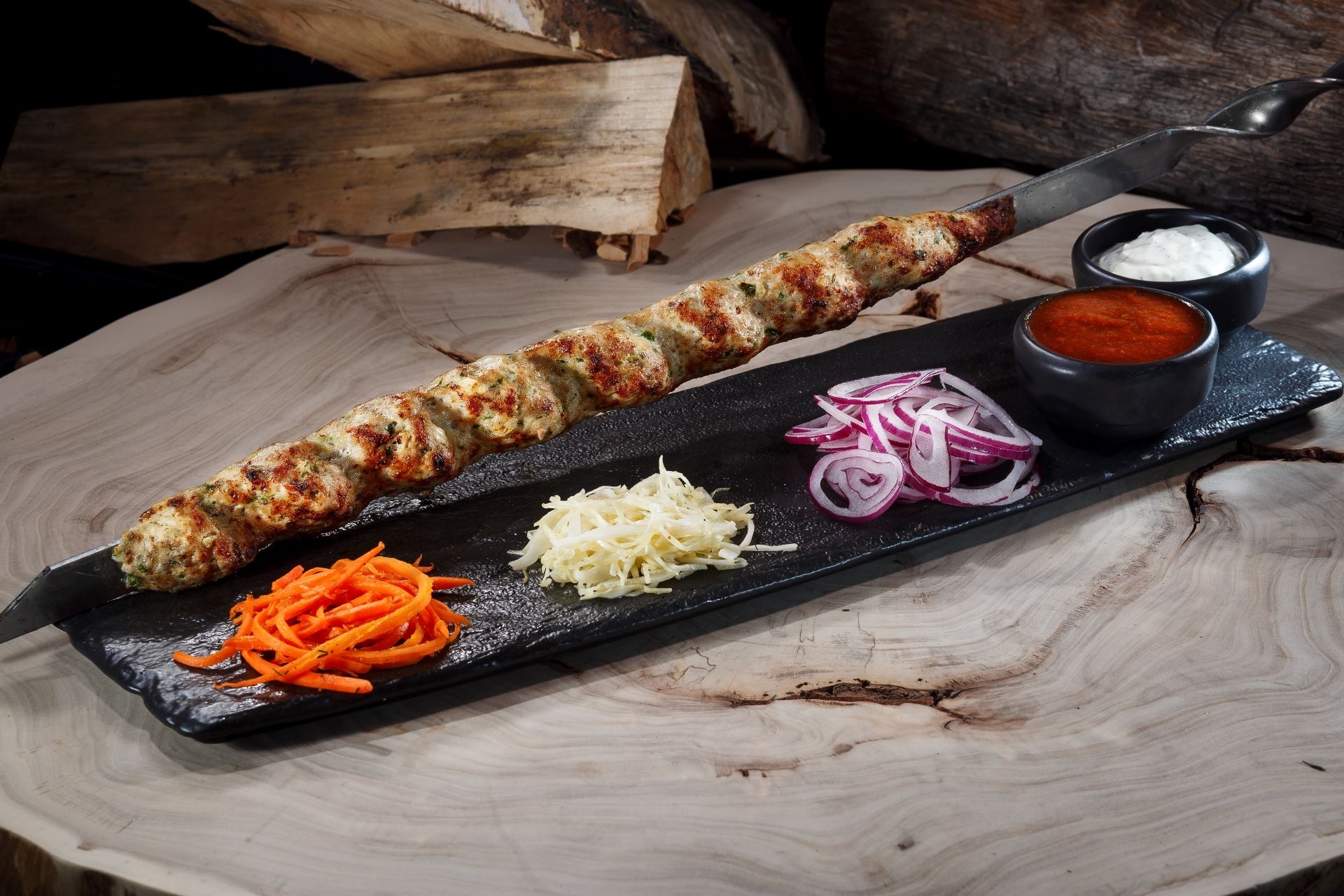 Люля-кебаб из цыпленка