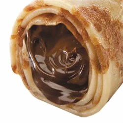 Блинчик с шоколадно-ореховой пастой