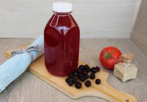 Морс из черной смородины 0,5 л