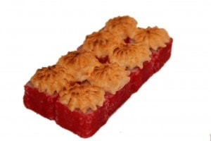 Запеченный с креветкой