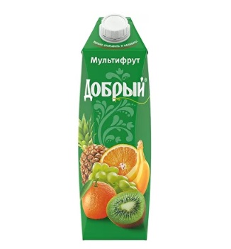 Сок Добрый 1 л мультифрукт