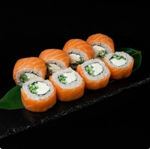 Филадельфия с лососем