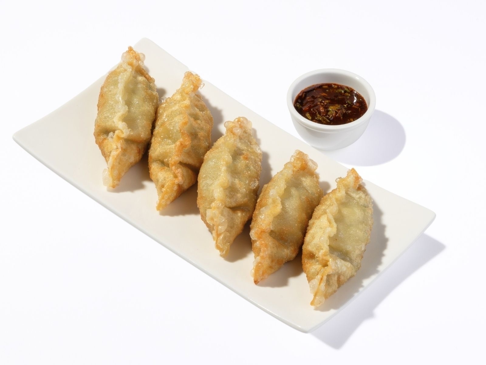 Пельмени жареные Дамплинги с курицей