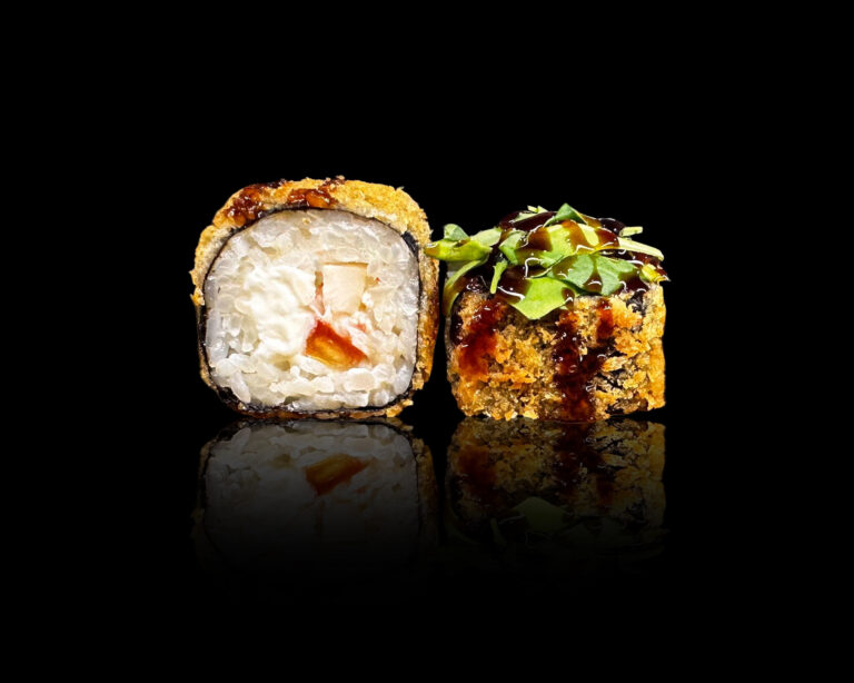 Чикен темпура с руколой