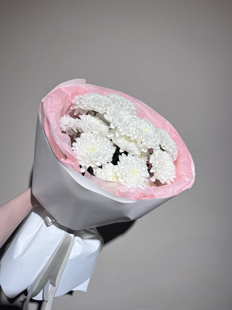 Букет из хризантем 3 шт