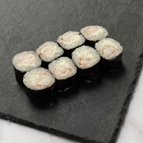 Маки с креветкой и сыром