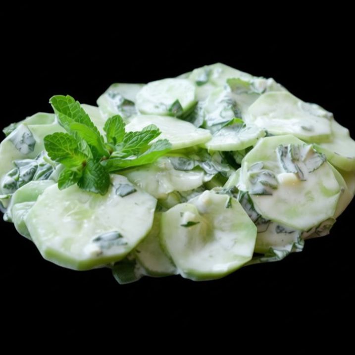 Огурцы со сметаной