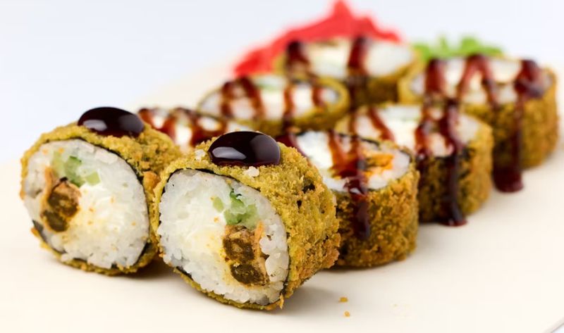 Мидии темпурный