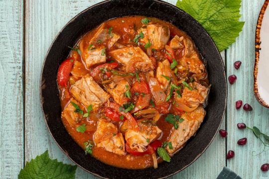 Чахохбили с курицей