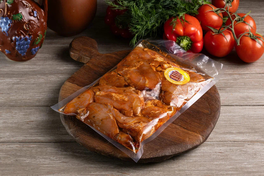Шашлык из куриного бедра