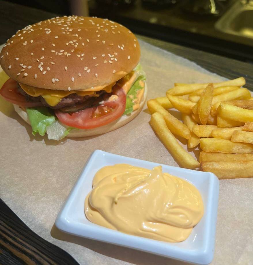 Бургер с говядиной