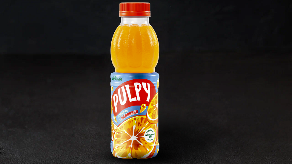 Палпи 450мл Апельсин