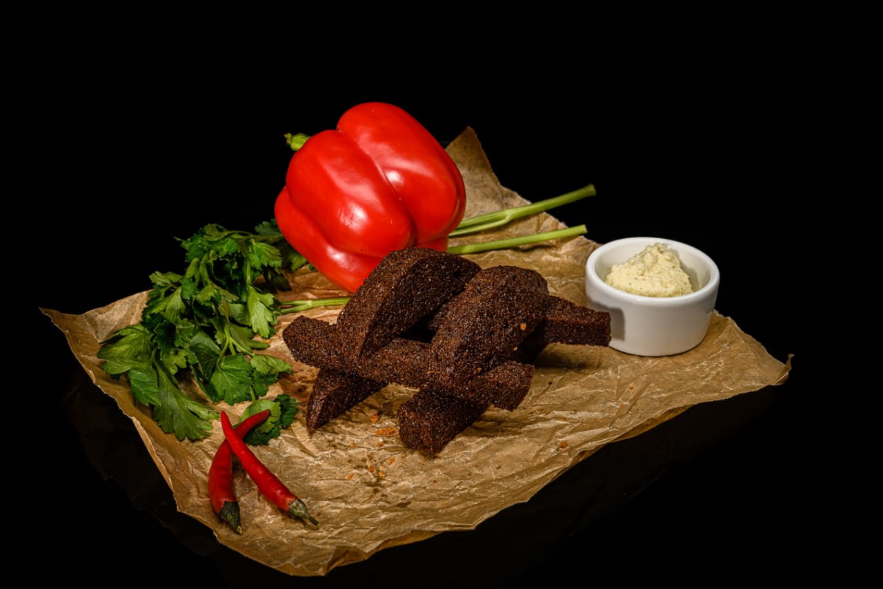 Гренки бородинские