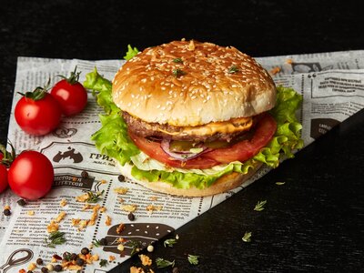 Чикен бургер