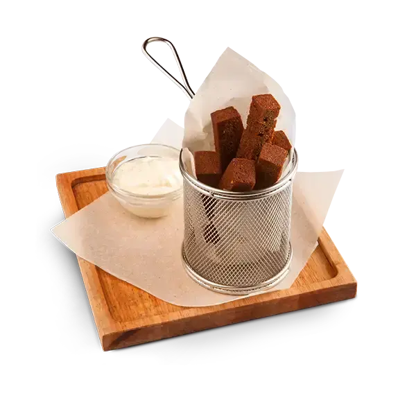 Гренки чесночные (одна порция)