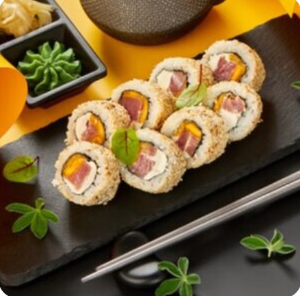 Спайси тунец-манго