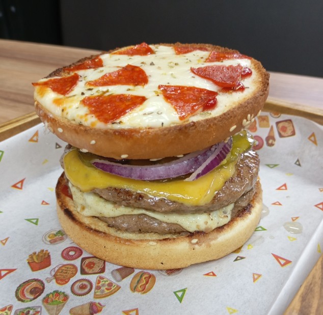 Пицца бургер Биба