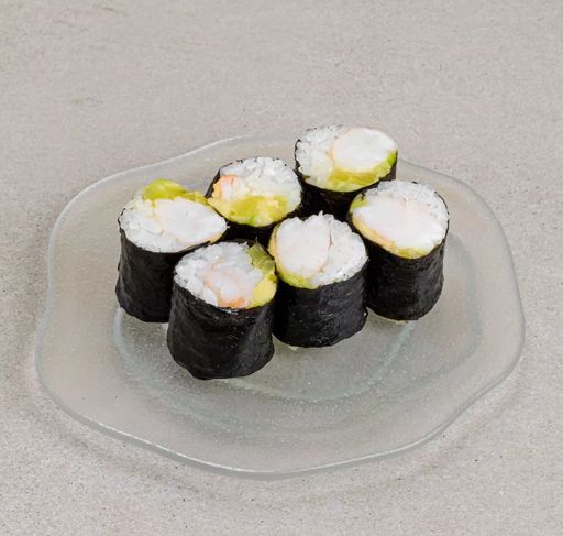 Футомаки с креветкой