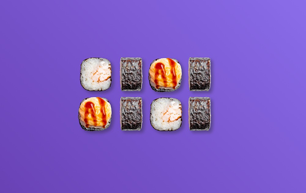 Запечённый мини с креветкой