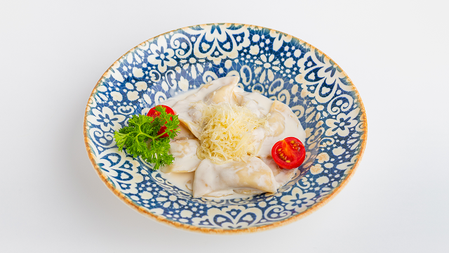 Пельмени по-дунгански с курицей