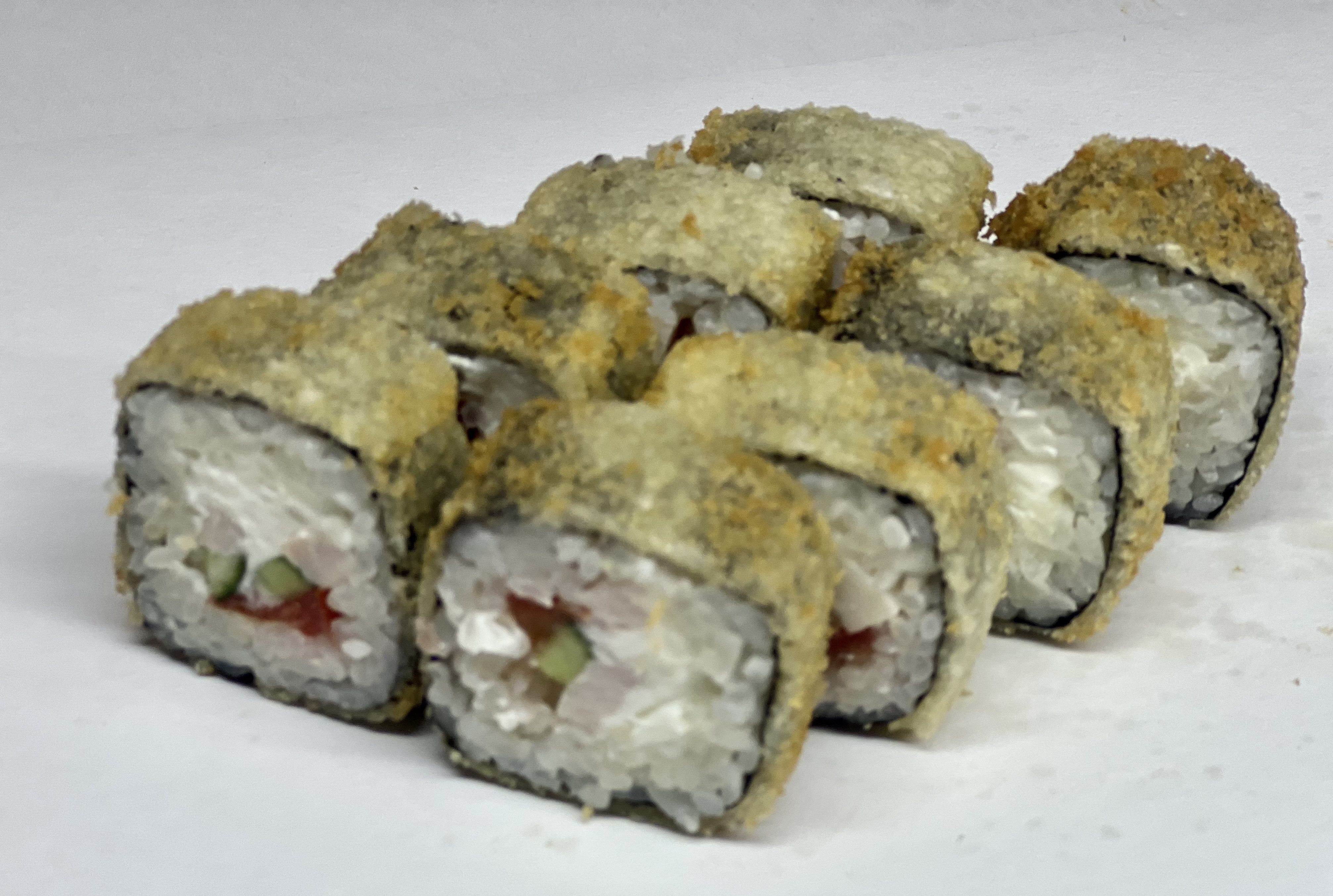 Жаренный ролл с курицей